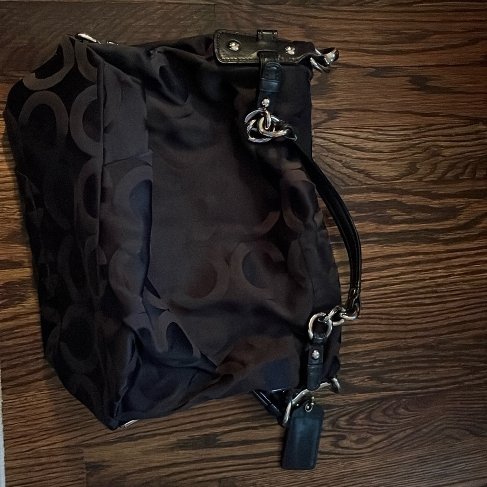 Black Coach Shoulder Bag